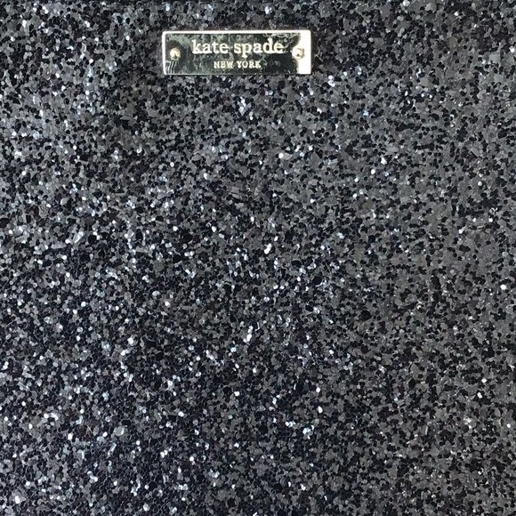 Black Glittery Kate Spade Clutch Bag 🤩 - Picture 2 of 5